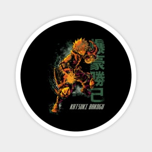 Katsuki Bakugou | MHA Abstract Art Magnet